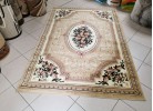 Тъкан персийски килим Blue stones 5261_beige